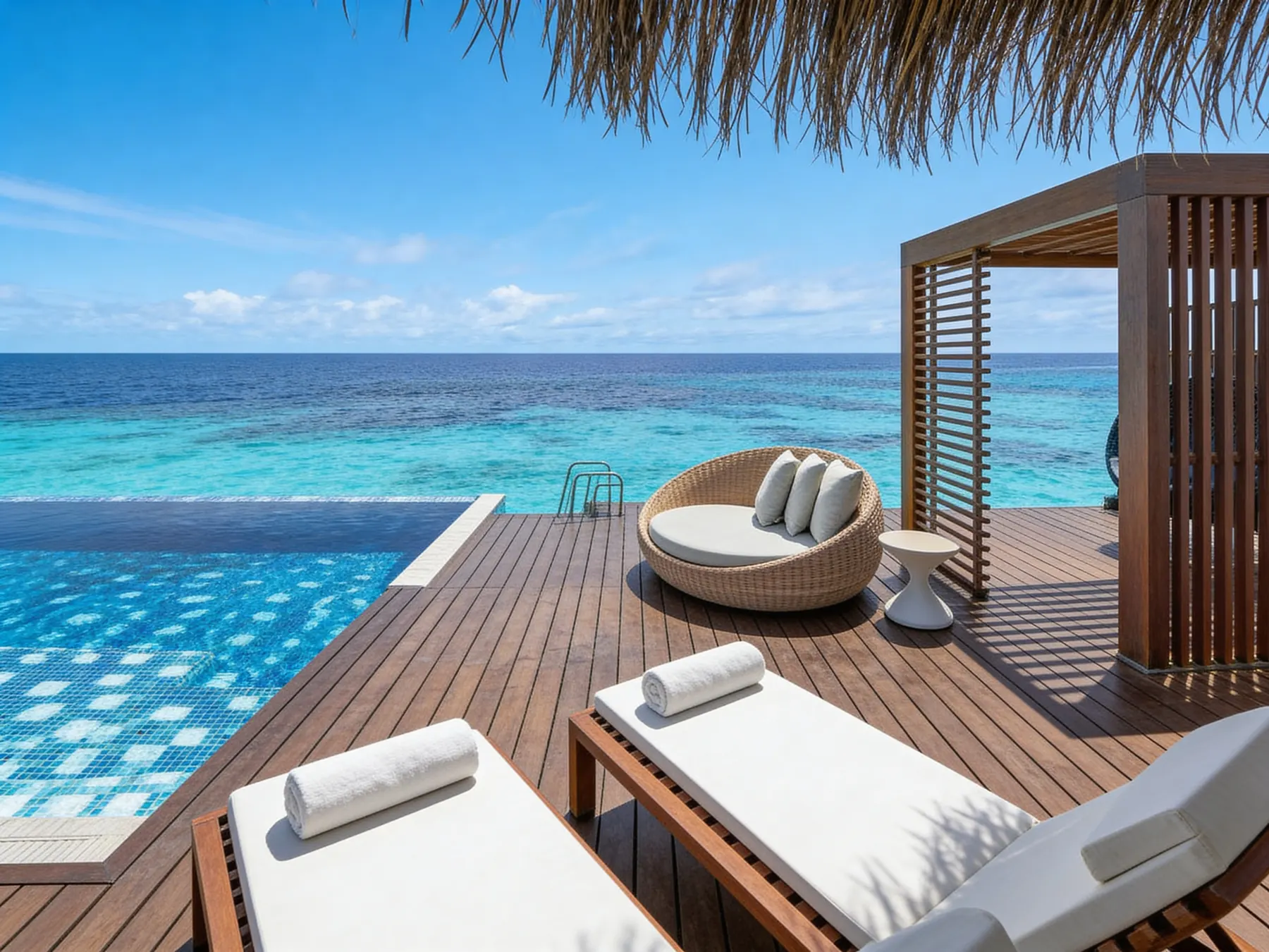 Resort deck